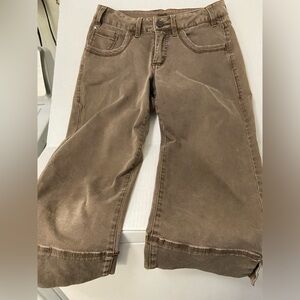Jag cropped pants women’s size 6p stretch khaki color